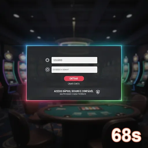 Ilustração de Explore os Jogos Ao Vivo da 68s com Interação Real e Diversão